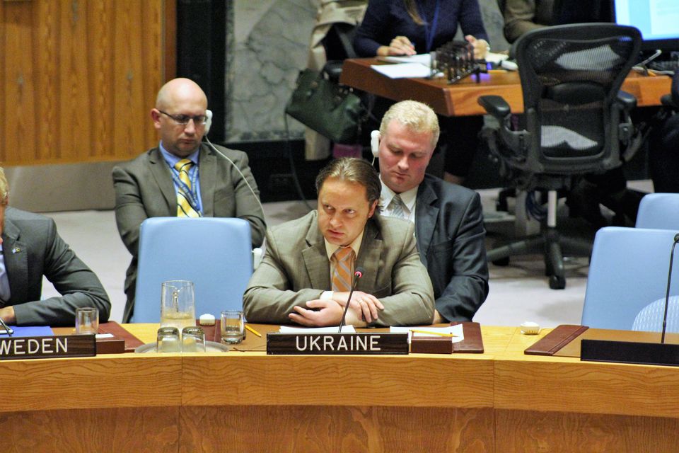 Виступ делегації України на засіданні РБ ООН щодо голоду в Ємені, Сомалі, Південному Судані та Нігерії