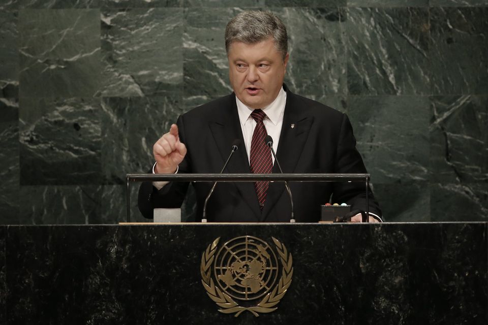 Statement by the President of Ukraine during the General Debate of the 71 st session of the United Nations General Assembly