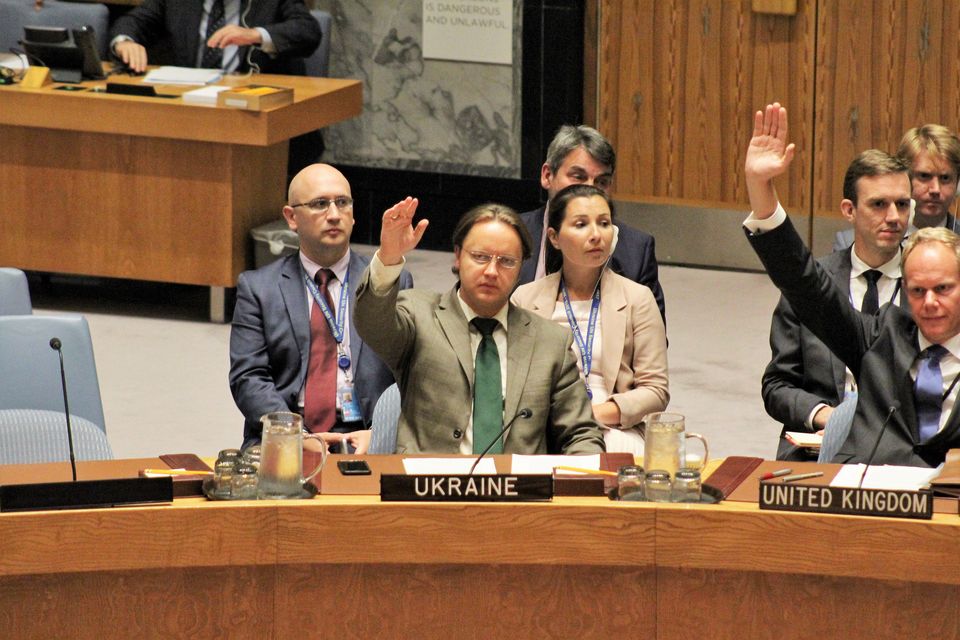 Виступ делегації України з мотивів голосування щодо проекту резолюції РБ ООН про посилення санкційного режиму проти КНДР