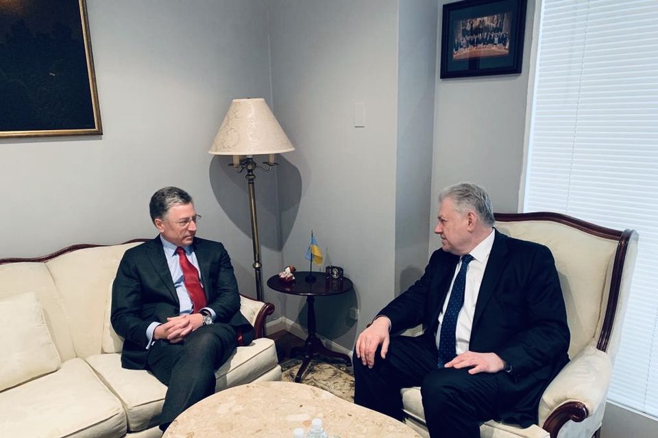 Ambassador Volodymyr Yelchenko’s meeting with U.S. Special Representative for Ukraine Kurt Volker