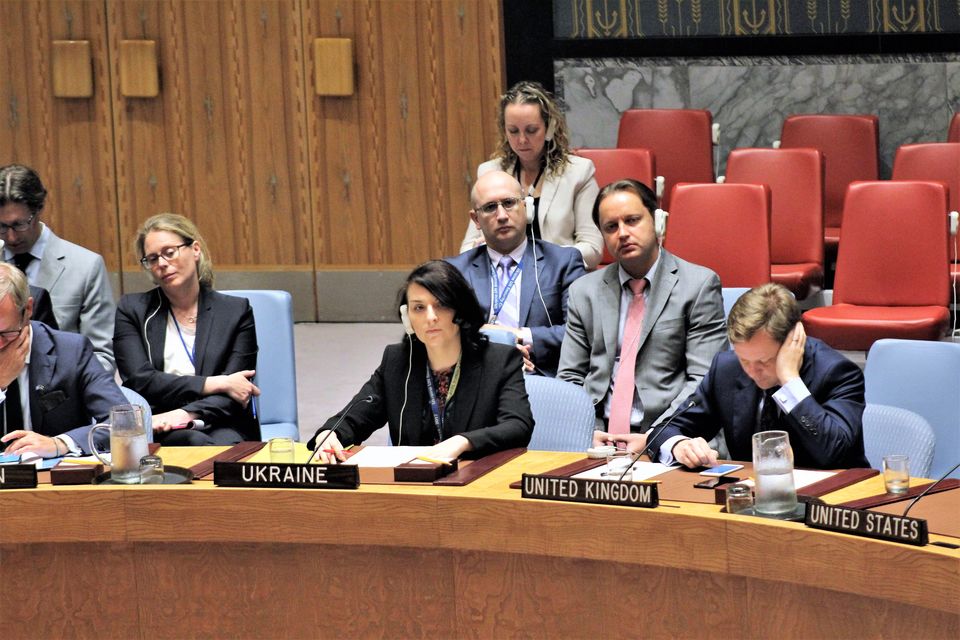Виступ делегації України на засіданні РБ ООН щодо ситуації в Колумбії