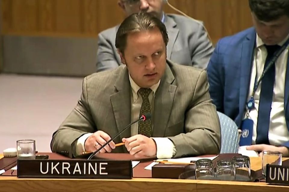 Виступ делегації України під час брифінгу Ради Безпеки ООН з пункту порядку денного "Мир і безпека в Африці"