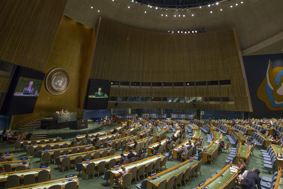 Виступ делегації України на засіданні ГА ООН щодо посилення ролі посередництва у мирному вирішенні спорів, попередженні конфліктів та їх розв’язанні 