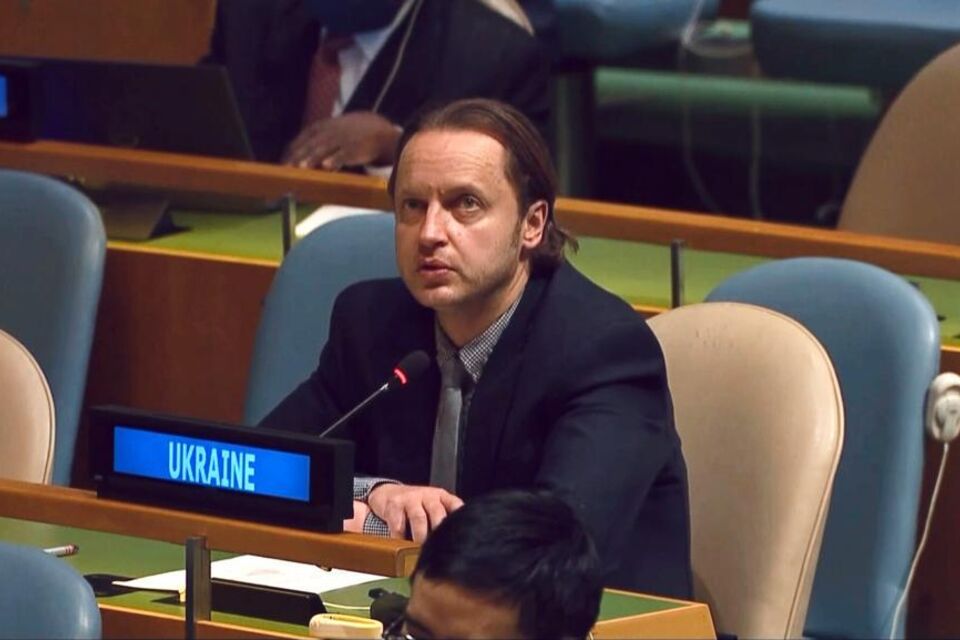 Виступ делегації України під час пленарного засідання ГА ООН щодо пріоритетів Голови 76-ї сесії на її поновленій частині