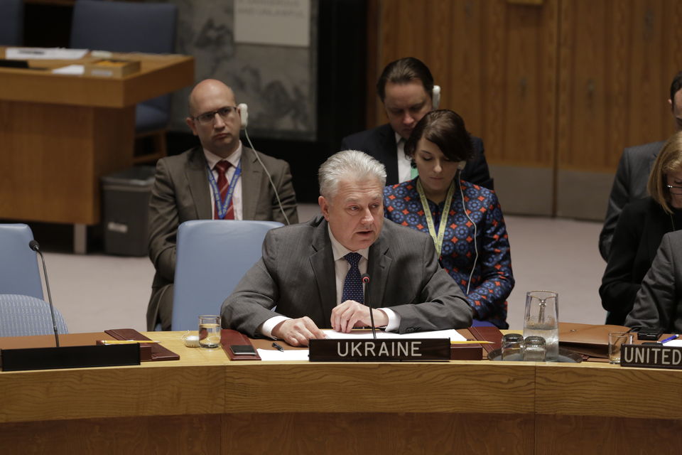 Виступ делегації України у зв'язку з прийняттям резолюції Ради Безпеки ООН 2286 (2016) щодо захисту медичних установ та персоналу під час збройних конфліктів 