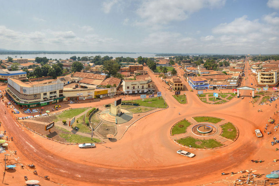 Ambassador Volodymyr Yelchenko, as Chairman of the UN Security Council Committee, visits the Central African Republic