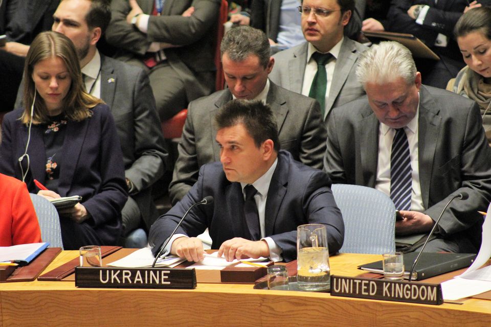 Statement by H.E. Mr. Pavlo Klimkin, Minister for Foreign Affairs of Ukraine, at the UNSC Ministerial Meeting on the Non-Proliferation of WMD/North Korea