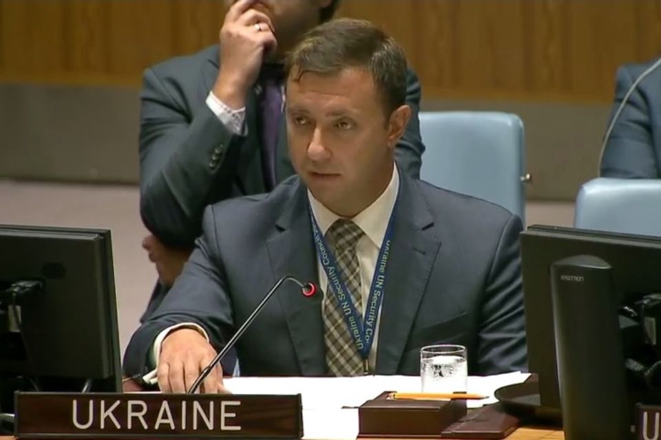 Виступ делегації України на засіданні РБ ООН щодо загроз потрапляння зброї до терористів