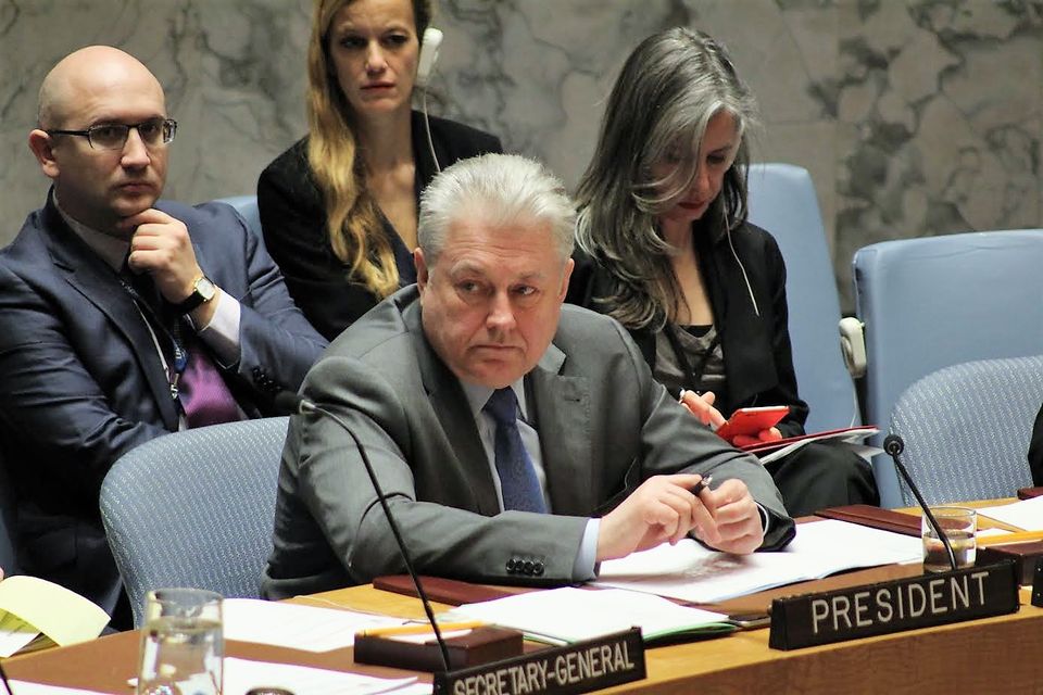 Виступ делегації України на засіданні РБ ООН щодо австрійського головування в ОБСЄ
