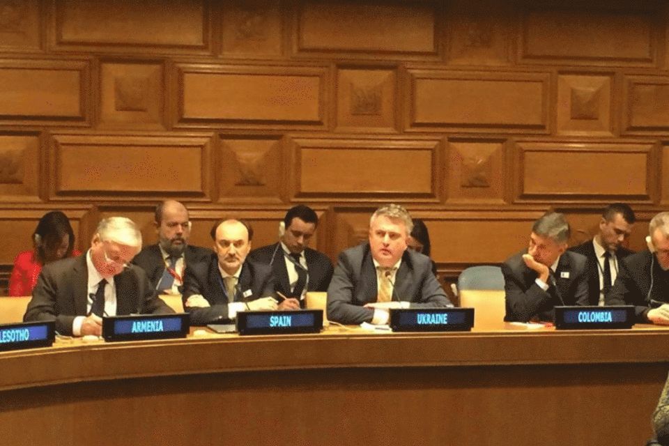 Deputy Minister for Foreign Affairs of Ukraine Sergiy Kyslytsya led the delegation of Ukraine at the UNDP 50th Anniversary Ministerial Meeting