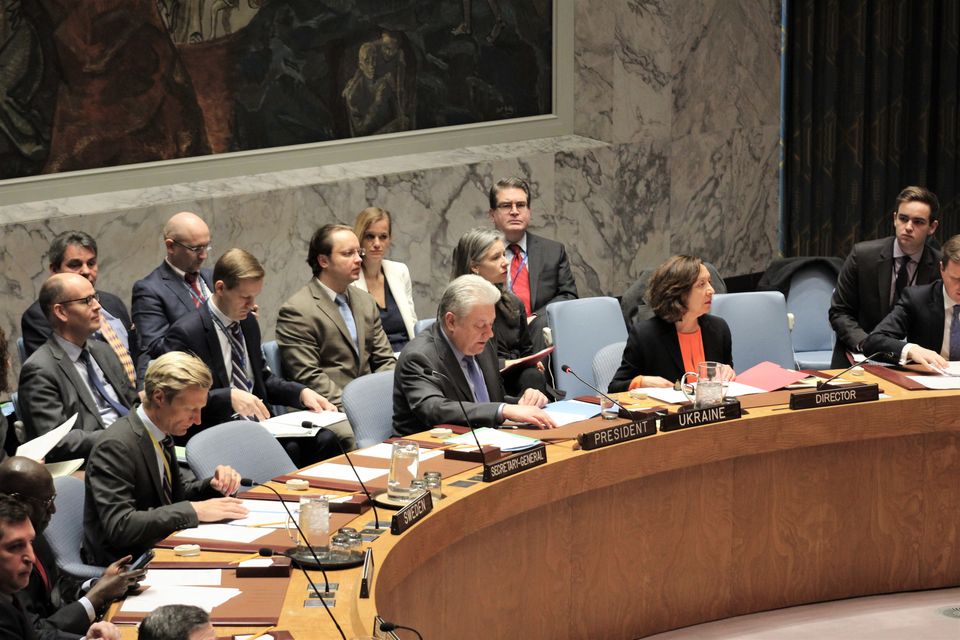 Виступ делегації України на брифінгу РБ ООН щодо ситуації в Косово