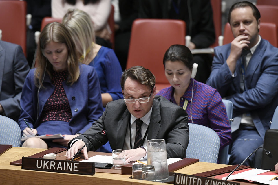 Виступ директора Департаменту міжнародної безпеки МЗС України Сергія Шутенка на відкритих дебатах РБ ООН щодо нерозповсюдження зброї масового знищення 