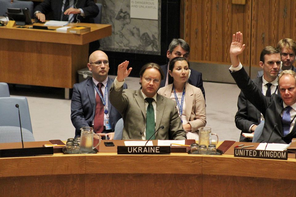 Explanation of vote by the delegation of Ukraine following adoption of new sanctions on North Korea 