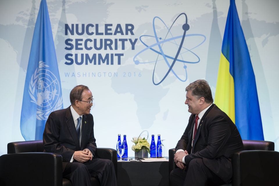 Президент України провів зустріч з Генеральним секретарем Організації Об’єднаних Націй