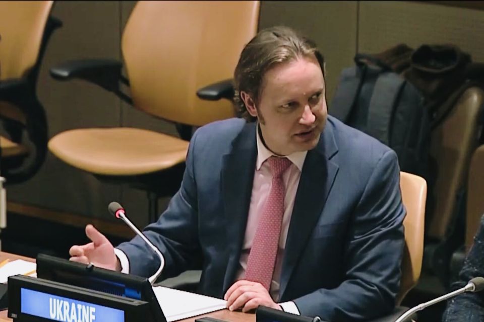 Remarks by Mr. Yuri Vitrenko, Chargé d’affaires a.i. of Ukraine to the UN, at the UNOCHA briefing on the humanitarian situation and response and recovery efforts in Ukraine