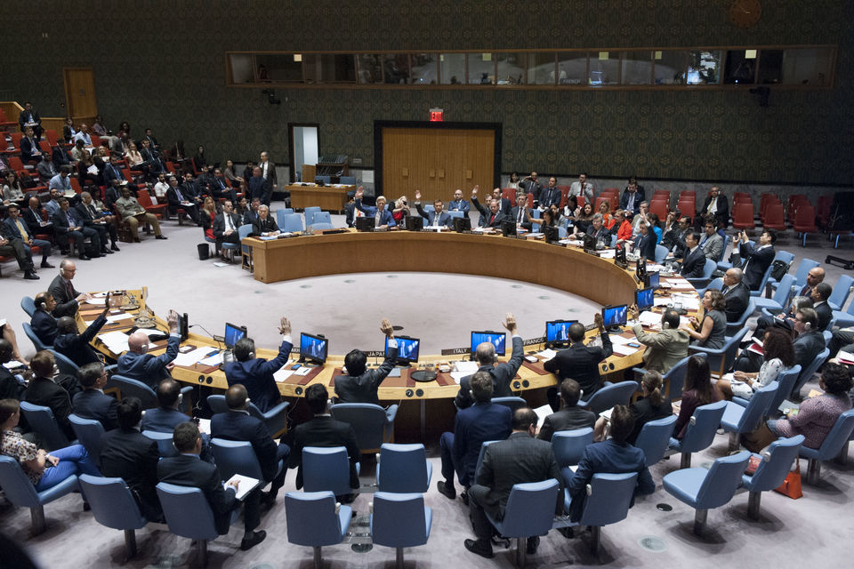 Рада Безпеки ООН ухвалила резолюцію 2370 щодо запобігання потраплянню зброї до рук терористів