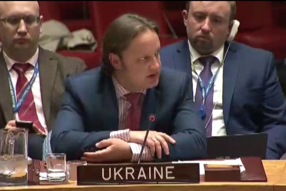 Виступ делегації України на брифінгу РБ ООН щодо співпраці між Лівією та Міжнародним кримінальним судом