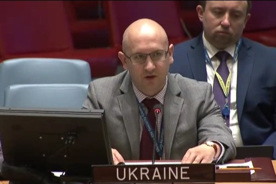 Виступ делегації України в ході брифінгу РБ ООН щодо ситуації в Сомалі