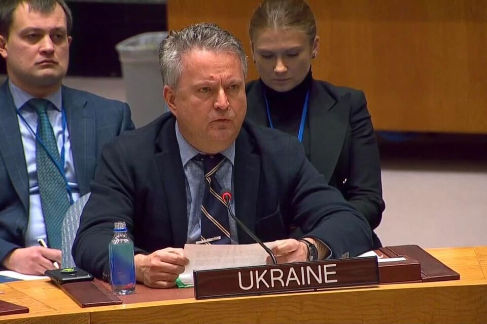 Виступ Постійного представника України на засідання РБ ООН "Підтримка миру та бепеки в Україні"