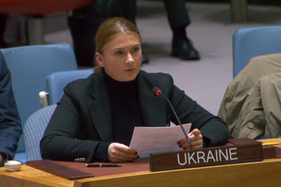 Виступ Заступниці Постійного Представника України Христини Гайовишин на відкритих дебатах Ради Безпеки ООН