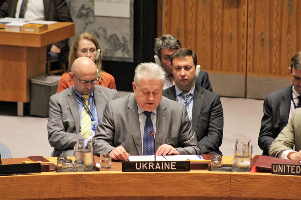 Виступ делегації України на засіданні РБ ООН щодо загроз авіаційній безпеці