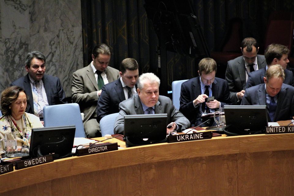 Виступ делегації України на відкритих дебатах РБ ООН щодо ситуації на Близькому Сході 