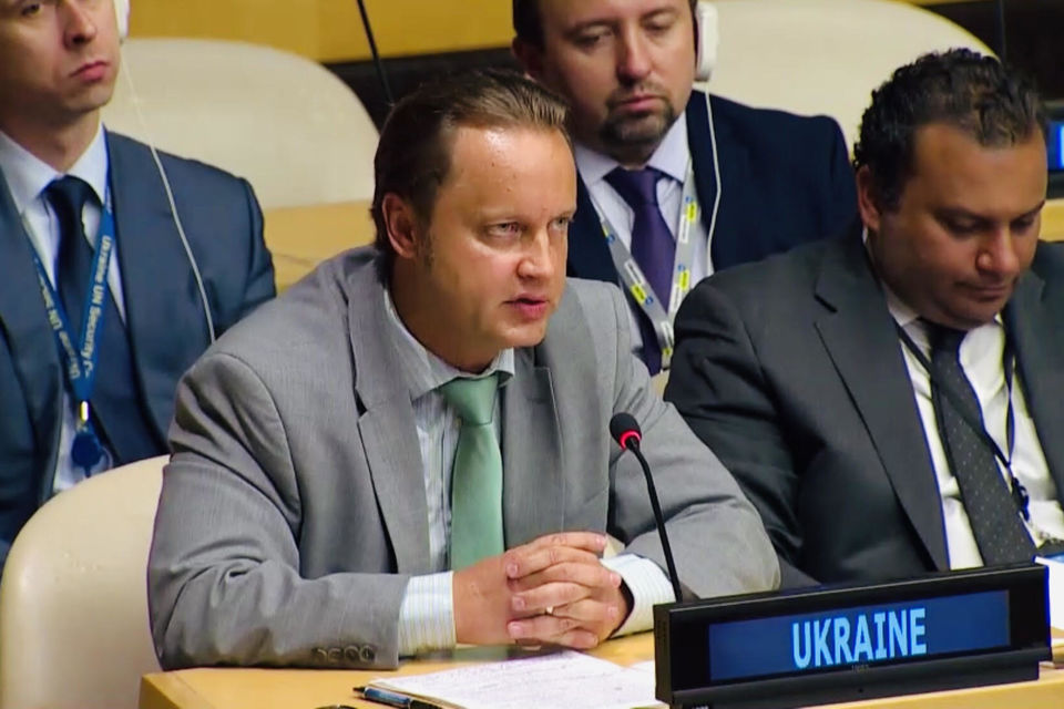 Виступ делегації України на засіданні РБ ООН за формулою Арріа щодо захисту релігійних меншин в умовах збройних конфліктів