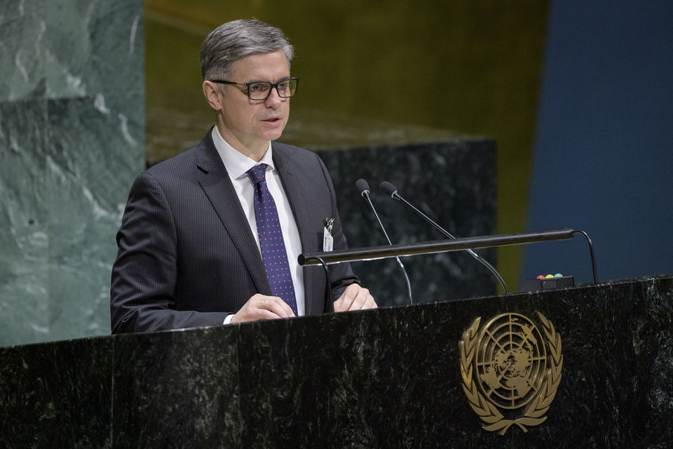 Statement by Mr. Vadym Prystaiko, Minister for Foreign Affairs of Ukraine, at the UN General Assembly plenary meeting on the situation in the temporarily occupied territories of Ukraine