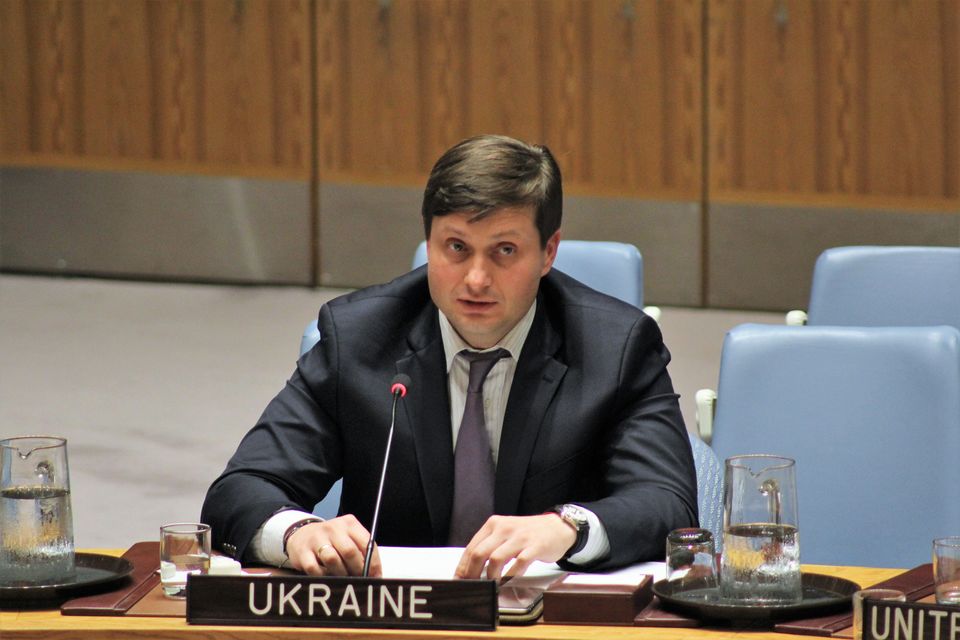 Виступ делегації України на засіданні РБ ООН щодо підсумків роботи в серпні